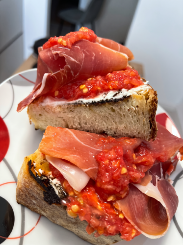 pan con tomate