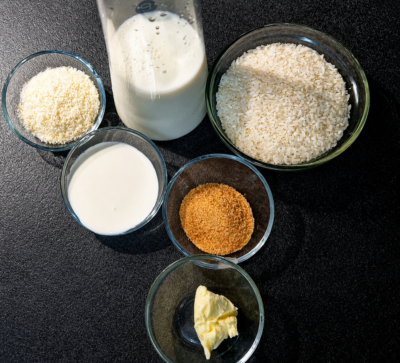 ingrediente orez cu lapte